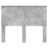 Cabecero con cabecera Gris Concreto 120 cm Madera contrachapada 4