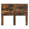 Cabecero con cabecera Roble ahumado 120 cm Madera contrachapada 4