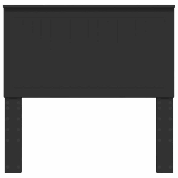 Cabecero con cabecera Roble Negro 100 cm Madera contrachapada M 4