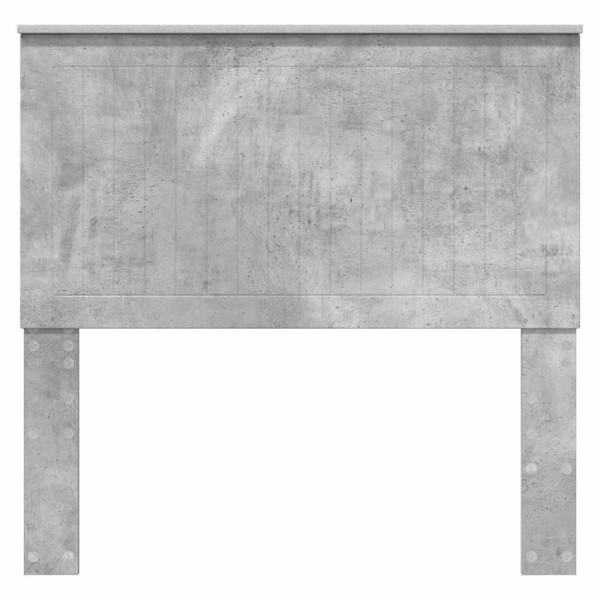 Cabecero con cabecera Gris Concreto 100 cm Madera contrachapada M 4