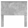 Cabecero con cabecera Gris Concreto 100 cm Madera contrachapada 4