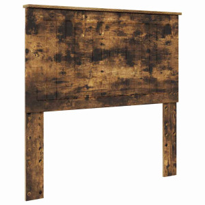 Cabecero con cabecera Roble ahumado 100 cm Madera contrachapada H