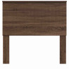 Cabecero con cabecera Roble Marrón 100 cm Madera contrachapada 4