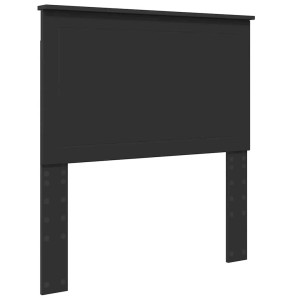 Cabecero con cabecera Roble Negro 90 cm Madera contrachapada H