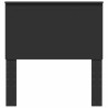 Cabecero con cabecera Roble Negro 90 cm Madera contrachapada 4