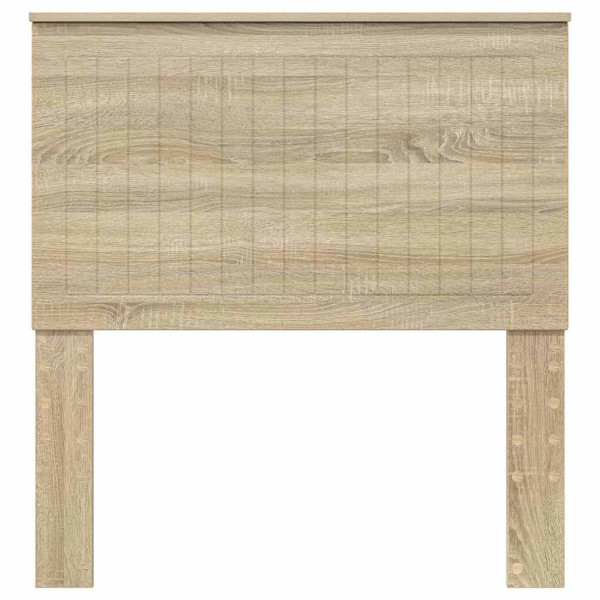 Cabecero con cabecera Roble Sonoma 90 cm Madera contrachapada M 4