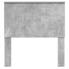 Cabecero con cabecera Gris Concreto 90 cm Madera contrachapada 4