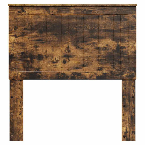 Cabecero con cabecera Roble ahumado 90 cm Madera contrachapada M 4