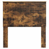 Cabecero con cabecera Roble ahumado 90 cm Madera contrachapada 4