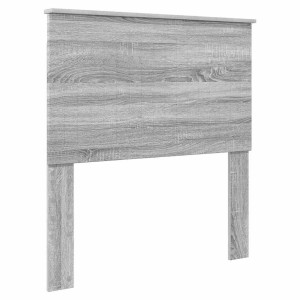 Cabecero con cabecera Gris Sonoma 90 cm Madera contrachapada H