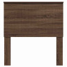 Cabecero con cabecera Roble Marrón 90 cm Madera contrachapada 4
