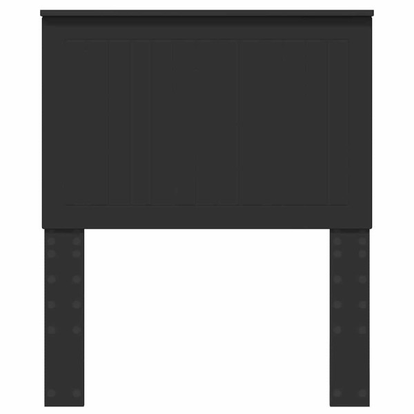 Cabecero con cabecera Roble Negro 80 cm Madera contrachapada M 4