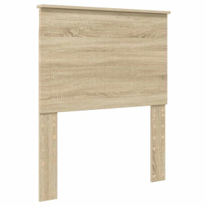 Cabecero con cabecera Roble Sonoma 80 cm Madera contrachapada H