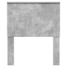 Cabecero con cabecera Gris Concreto 80 cm Madera contrachapada 4