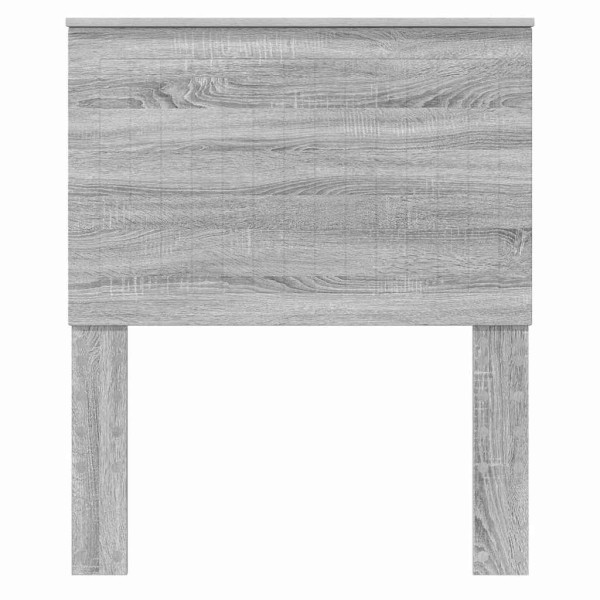 Cabecero con cabecera Gris Sonoma 80 cm Madera contrachapada M 4