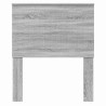 Cabecero con cabecera Gris Sonoma 80 cm Madera contrachapada 4
