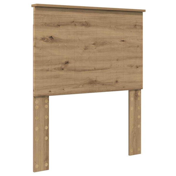 Cabecero Roble artesanal 80 cm Madera contrachapada M 2