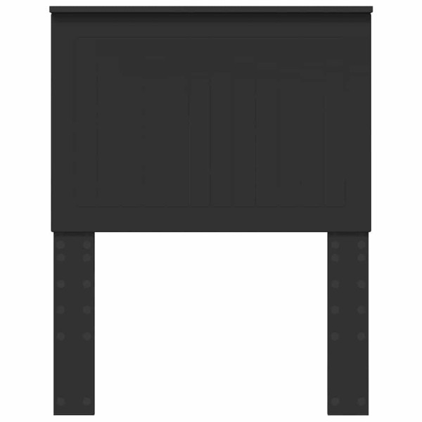 Cabecero con cabecera Roble Negro 75 cm Madera contrachapada M 4