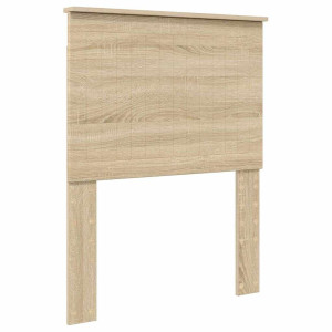 Cabecero con cabecera Roble Sonoma 75 cm Madera contrachapada H