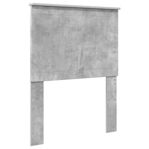 Cabecero con cabecera Gris Concreto 75 cm Madera contrachapada H