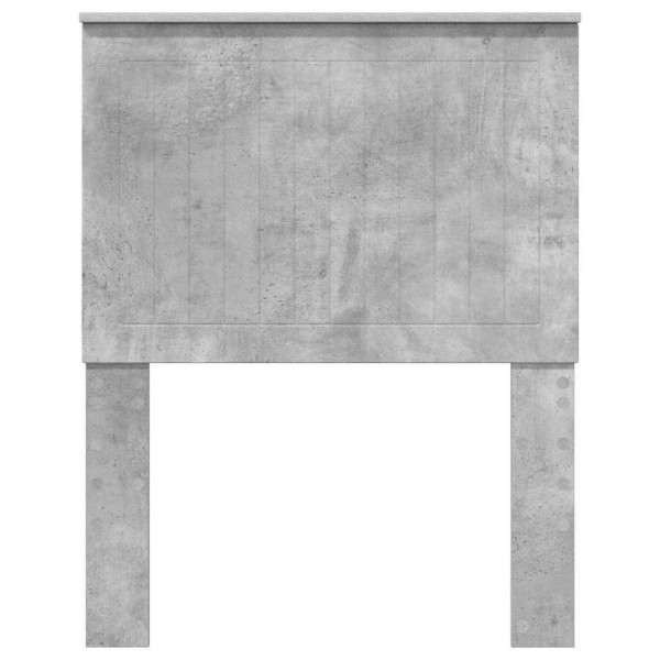 Cabecero con cabecera Gris Concreto 75 cm Madera contrachapada M 4