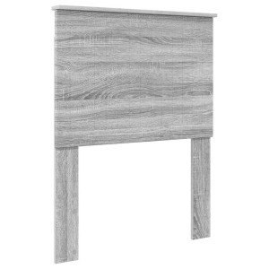 Cabecero con cabecera Gris Sonoma 75 cm Madera contrachapada H