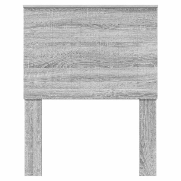 Cabecero con cabecera Gris Sonoma 75 cm Madera contrachapada M 4