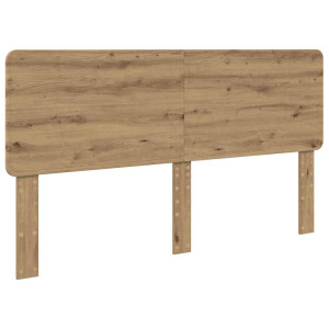 Cabecero Roble artesanal 200 cm Madera contrachapada H