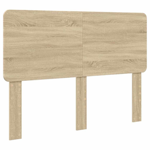 Cabecero con cabecera Roble Sonoma 150 cm Madera contrachapada M 2