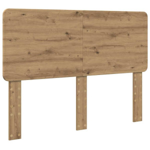 Cabecero Roble artesanal 150 cm Madera contrachapada H