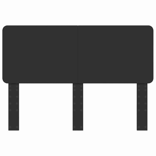 Cabecero con cabecera Roble Negro 140 cm Madera contrachapada M 4