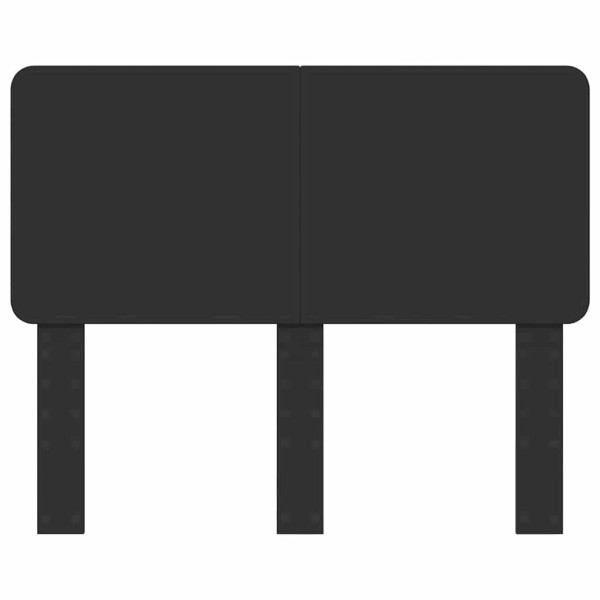 Cabecero con cabecera Roble Negro 135 cm Madera contrachapada M 4