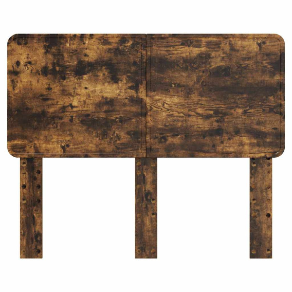 Cabecero con cabecera Roble ahumado 120 cm Madera contrachapada M 4