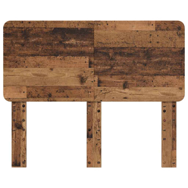 Cabecero con cabecera Madera Vieja 120 cm Madera contrachapada M 4