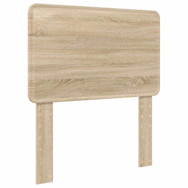 Cabecero con cabecera Roble Sonoma 80 cm Madera contrachapada M 2