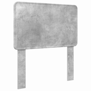 Cabecero con cabecera Gris Concreto 80 cm Madera contrachapada H