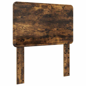 Cabecero con cabecera Roble ahumado 80 cm Madera contrachapada H