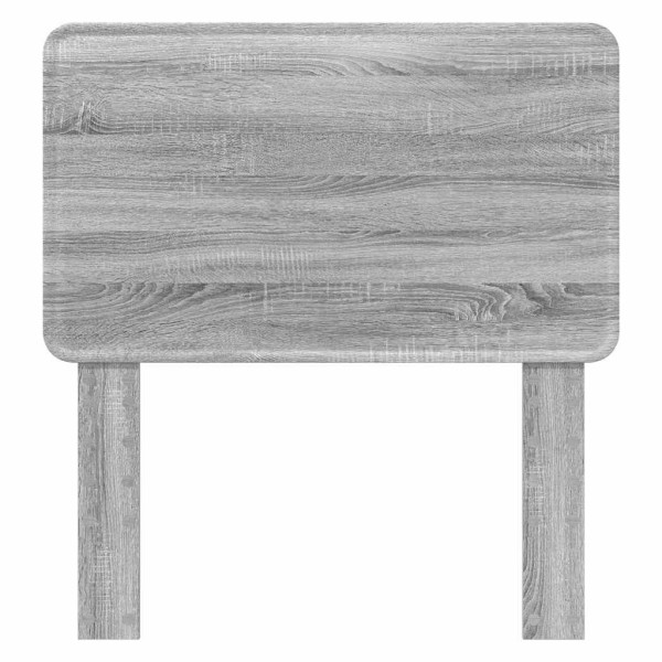 Cabecero con cabecera Gris Sonoma 80 cm Madera contrachapada M 4