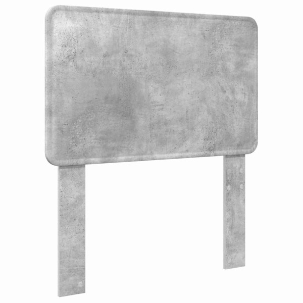 Cabecero con cabecera Gris Concreto 75 cm Madera contrachapada M 2