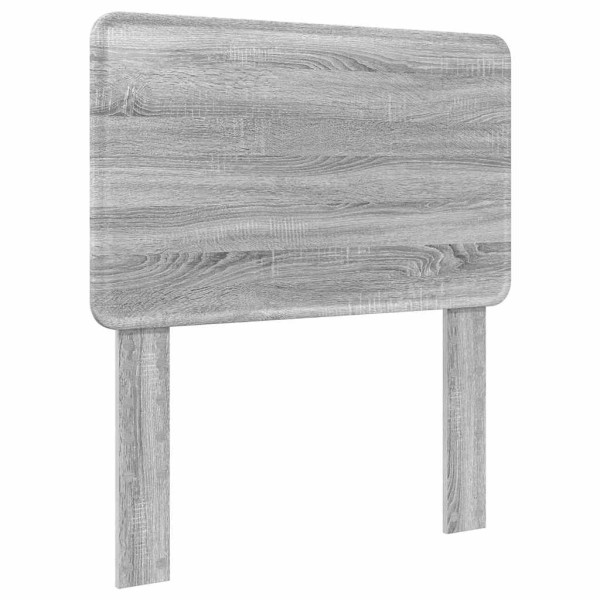 Cabecero con cabecera Gris Sonoma 75 cm Madera contrachapada M 2