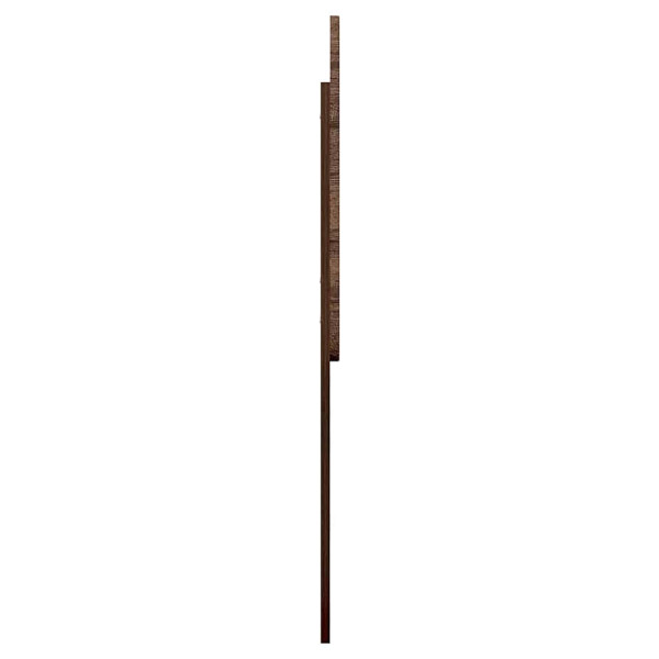 Cabecero con cabecera Roble Marrón 75 cm Madera contrachapada M 5