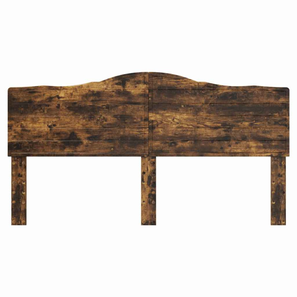 Cabecero con cabecera Roble ahumado 180 cm Madera contrachapada M 4