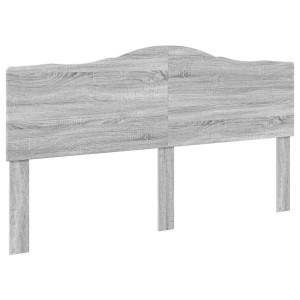 Cabecero con cabecera Gris Sonoma 180 cm Madera contrachapada H
