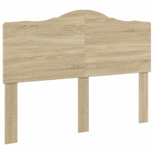 Cabecero con cabecera Roble Sonoma 160 cm Madera contrachapada H