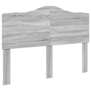 Cabecero con cabecera Gris Sonoma 150 cm Madera contrachapada H