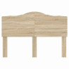 Cabecero con cabecera Roble Sonoma 140 cm Madera contrachapada 4