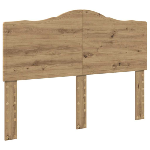 Cabecero Roble artesanal 140 cm Madera contrachapada M 2