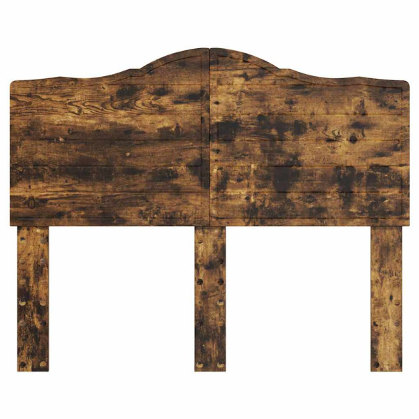 Cabecero con cabecera Roble ahumado 135 cm Madera contrachapada M 4