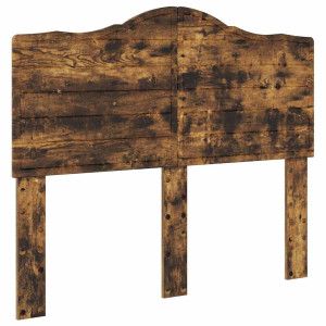 Cabecero con cabecera Roble ahumado 120 cm Madera contrachapada H