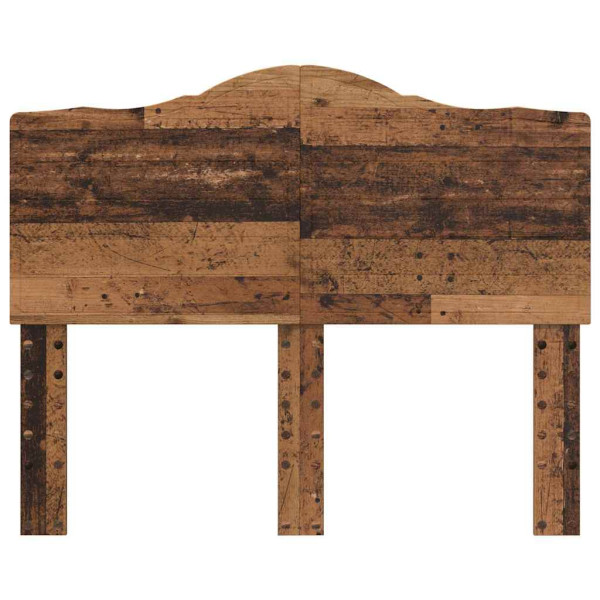 Cabecero con cabecera Madera Vieja 120 cm Madera contrachapada M 4